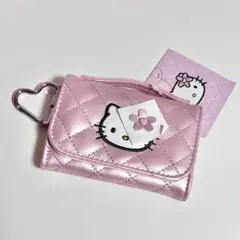 ハローキティ　サンリオ　ウォレット形コインパース　ミニチュアキルト