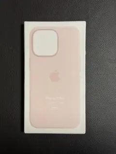 Apple 純正 iPhone 13 Pro シリコンケース・チョークピンク