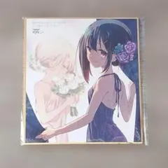 【激レア】　劇場版　プリズマイリヤ　ミニ色紙　複製サイン入り　来場者特典　百合 激レア】 劇場版 プリズマイリヤ ミニ色紙 複製サイン入り 来場者特典