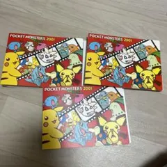 ポケモン　ポケットモンスター　デコキャラシールホルダー2001年