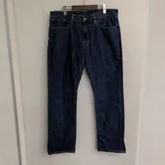 1ピ255◎無印良品◎ストレートデニム◎メンズ