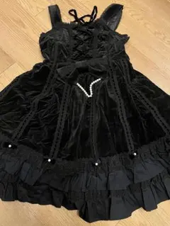 Mary Magdalene エロディドール　ゴスロリ　ロリータドレス 黒 Mary Magdalene エロディドール ゴスロリ ロリータドレス 黒 - メルカリ