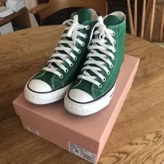 CONVERSE コーチ☆グリーン ハイカットCOACH CANVAS 24㎝