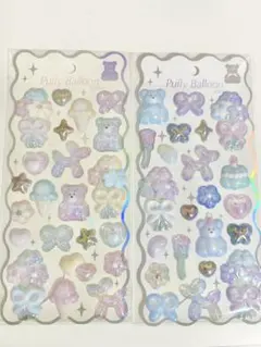 パフィバルーンステッカー クーリア ボンドロ ボンボンドロップシール シール