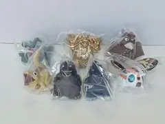 ゴジラソフビドール　7種類　GODZILLA　SOFVIDOLL　バンダイ　食玩
