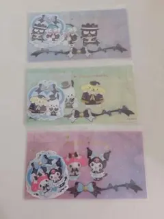 happyくじ　サンリオ　ステッカー