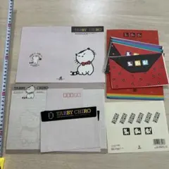 レトロ　レターセット　犬　猫