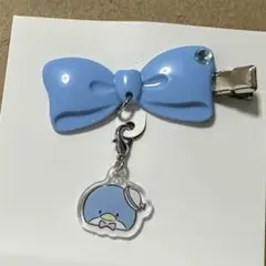サンリオ マスコット付きヘアクリップ タキシードサム