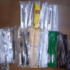 使い捨て歯ブラシ30本 ホテルのアメニティです。