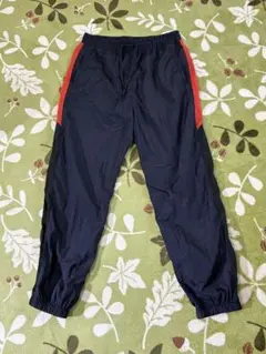 GU ナイロントラックパンツ ネイビー レッドラインのサムネイル