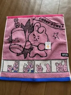 BT21 クッキー ハンドタオル ハンカチ グク LINE BTS
