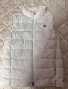 テーラーメイド ダウンベスト　白