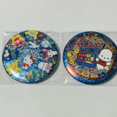 サンリオキャラクターズ キラキラBIG缶バッジ2