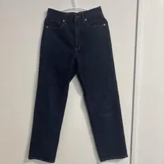 GUストレートデニム Sサイズ ダークブルー 美品