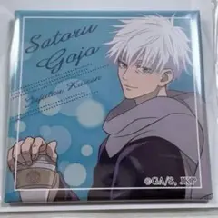 呪術廻戦　五条悟　スクエア缶バッジ