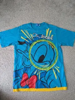 東京ディズニーリゾート ドナルド Tシャツ LL