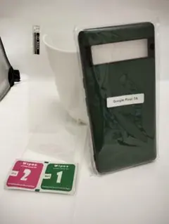 緊急値下げ！Pixel7aブルー　ケース(保護ガラス+398円)