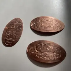 ディズニーシー　スーベニアメダル　３枚セット
