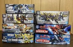 SDガンダム BB戦士 ユニコーン　ビルドダイバーズ　シリーズ　ロボ他　7個 SDガンダム BB戦士 ユニコーン ビルドダイバーズ シリーズ ロボ他 7個