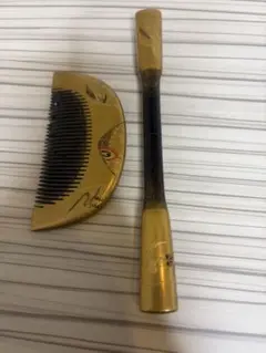 金色★金蒔絵★髪飾り★簪★櫛