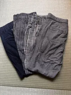GU シェフパンツ他パンツ4点