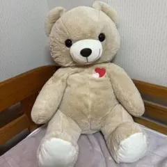 大きめベージュクマぬいぐるみ