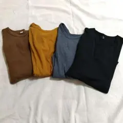 UNIQLO　GU　カットソー４枚セット　美品