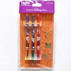 ディズニーリゾート★ダッフィー&フレンズ★フリクションボールペンセット★