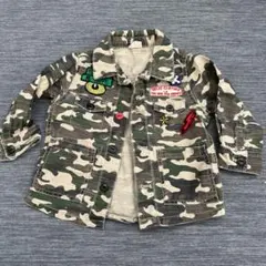 BREEZE 迷彩柄 ジャケット サイズ90
