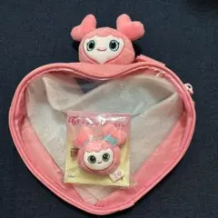 TWICE LOVELYSボディバッグ&ぬいぐるみヘアピン　モモ　GIGO限定