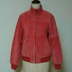 スエード ブルゾン