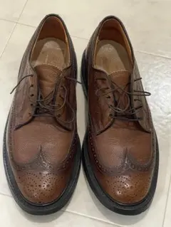 STUART McGUIRE　 ウィングチップ　ブラウン　25.5cm メンズ