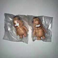 進撃の巨人　2頭身巨人　スクイーズ　2個セット