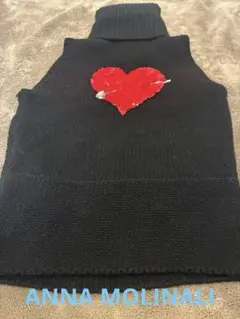 専用❤️美品❤️アンナモリナーリ❤️配色ニット Anna Nicola（アンナニコラ） ニット セーター マルチカラー配色ニット
