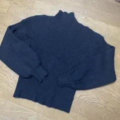 ✨即購入OK✨GRL レディース リブ ブラック ニット 長袖 フリーサイズ