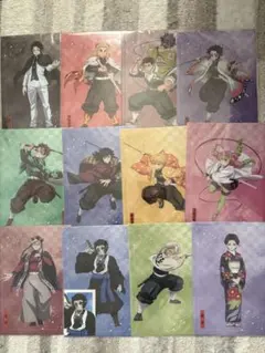 鬼滅の刃　アニプレックスオンラインくじ　E賞　クリアファイル12点セット＋α