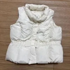 美品 baby GAP ホワイトダウンベスト 12-18ヶ月