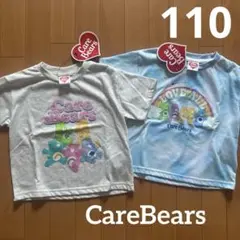 110☆ケアベア半袖Tシャツ　2枚セット　超お買い得！