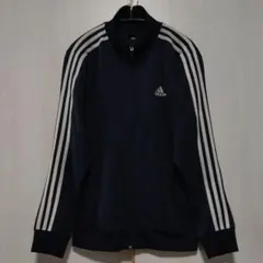 アディダス AEROREADY ジャージ ジャケット メンズ Sサイズ 紺/白