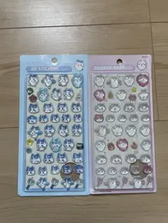 ちいかわ　3D STICKERS シール　2種セット
