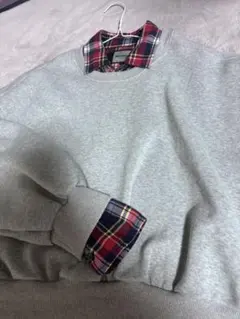 VILLAND チェック柄 長袖シャツ Lサイズ