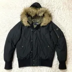 【良品】ディーゼル N-2B フライト ブラック L ビッグサイズ　TEFRON