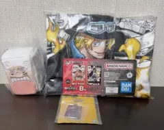 ワンピース　b賞　サボ　e賞　カードケース　ルフィ　ニカ