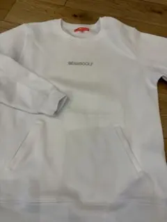 美品！眩しい白！ BEAMS GOLF ホワイト スウェット M