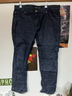 UNIQLO スキニーデニム メンズ ダークインディゴ ユニクロ ジーンズ