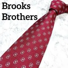 ✨極美品✨ブルックスブラザーズ　ネクタイ　ドット　光沢　小紋柄