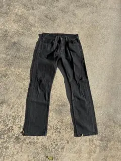 90s Levi's 505 ブラックデニム メキシコ製 サルファ