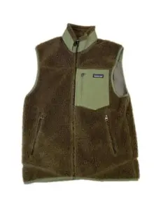 patagonia レトロX ベスト S パタゴニア　カーキ　フリース　ブラウン