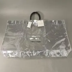 신품 꼼데가르송 限定 PVC クリアバッグ 透明 トートバッグ