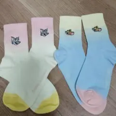 トムとジェリー キッズ靴下 2足セット